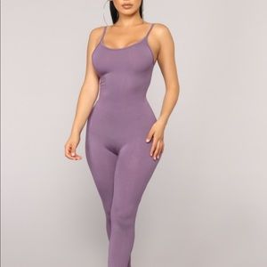 Nova season jumpsuit- plum